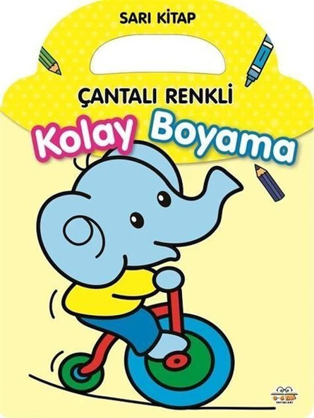 Çantalı Renkli Kolay Boyama- Sarı Kitap ürün görseli