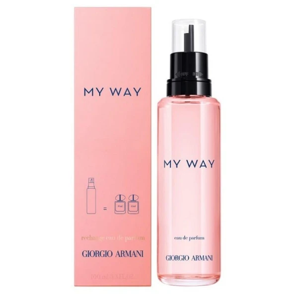 Giorgio Armani My Way EDP 100 ml Refill Kadın Parfümü - Resim 2