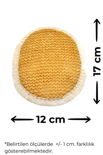 Doğal Jüt İp 3'lü Banyo Lifi Hamam Kese Seti (Yüz + Vücud + Sırt) - Set8 - Resim 2