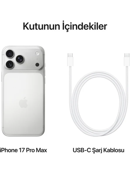 Apple iPhone 17 Pro 512 GB Gümüş (Apple Türkiye Garantili) - 4