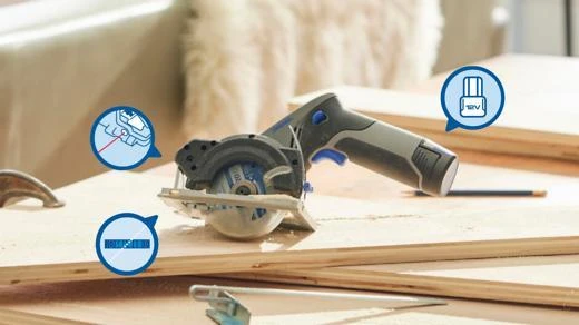 DREMEL CS12V-S1 Akülü El Tipi Dairesel Teste - Resim 3