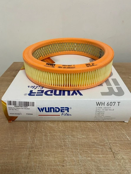 Wunder WH607T Hava Filtresi Murat 131 (Iç Kısmı Telli) 7579590F 4361617 7579590E