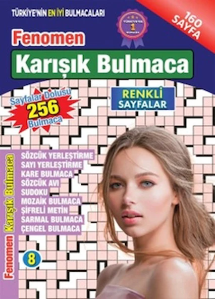 Fenomen Karışık Bulmaca 8 / Kolektif / Maxi Yayıncılık / 9786259479514