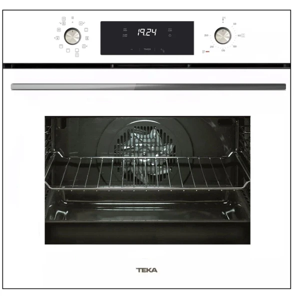 Teka HAK 629 WH AUTOPERFECT Turbo Buhar Destekli Beyaz Ankastre Fırın ürün görseli 1