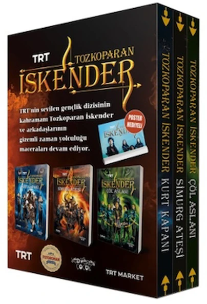 Tozkoparan İskender (3 Kitap) / Yiğit Recep Efe / Yediveren Çocuk / 9786258120783 ürün görseli