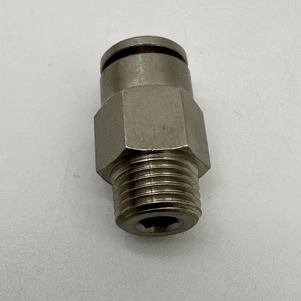 Metal Düz Yağlama Rekoru 4mm - M8x1 - Resim 7