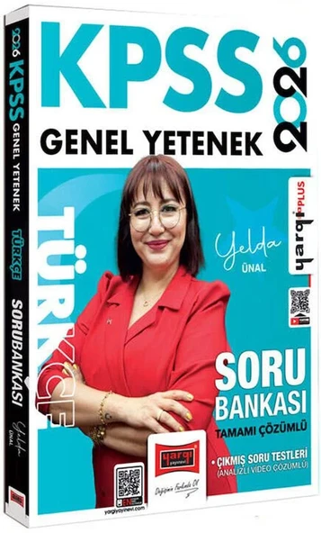 Yargı 2026 KPSS Genel Yetenek Tamamı Çözümlü Türkçe Soru Bankası ürün görseli