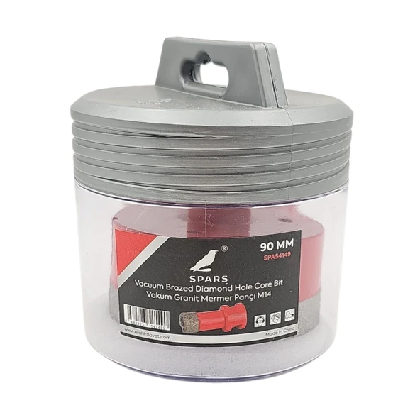 Fixonic Spars SPA54149 90mm M14 Elmas Mermer Granit Delme Panç - Resim 4