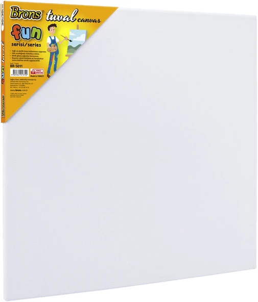 Brons Tuval Fun Serisi 30*30 ürün görseli