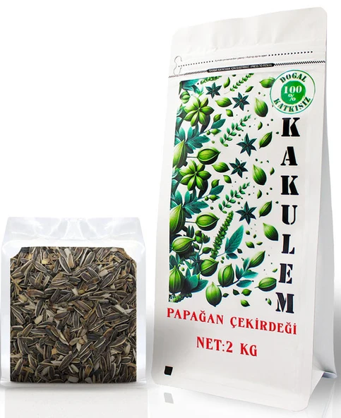 KAKULEM SERTİFİKALI Sultan Cennet Papağan Çekirdeği Yemi 2 KG ürün görseli