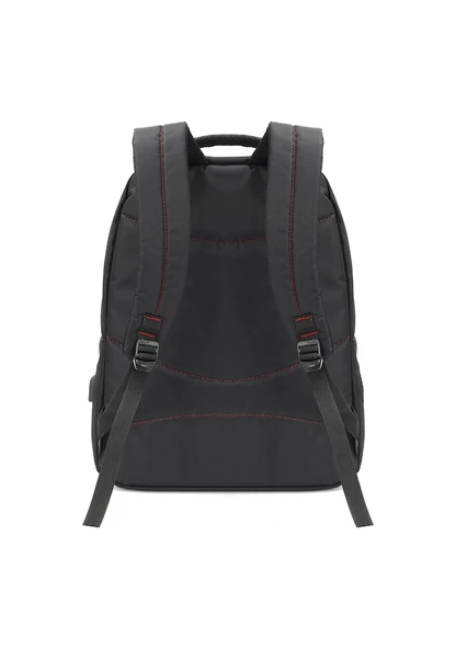 Mack Office MCC-007 17.3" Office USB Girişli Notebook Sırt Çantası Siyah - Resim 7