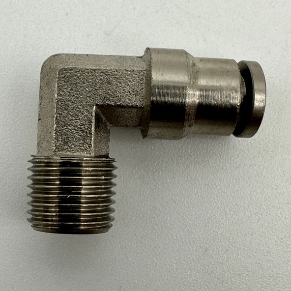 Metal Sabit Dirsek Yağlama 4mm - M10x1 - Resim 4