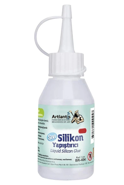 Sıvı Silikon Yapıştırıcı 50 ml 1 Adet Brons Silikon Yapıştırıcı Sıvı 50 gr Plastik Cam Mermer Kağıt Karton Tahta Köpük ürün görseli
