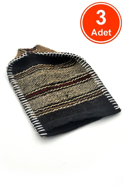 Keçi Kılı Banyo Hamam Kesesi 17x25 cm. x 3 Adet ürün görseli