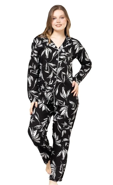 Dolce Vita Pamuklu Kumaş Kadın Pijama Takımı Yumuşak Dokulu Rahatlık S/3XL ürün görseli