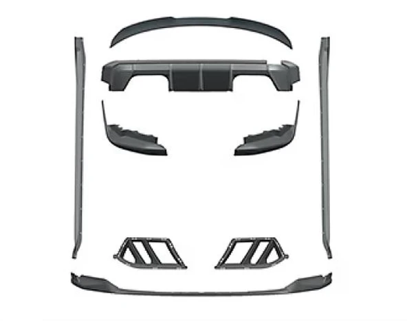 BMW G82 M4 M PERFORMANCE AERO BODY KİT PARLAK SİYAH 2019-2025 ürün görseli