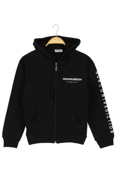 Kız çocuk Hırka Baskılı Kışlık Şardonlu - 4