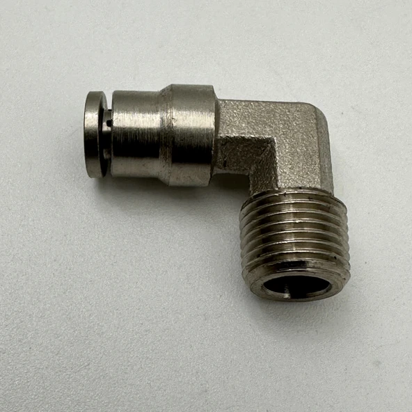 Metal Sabit Dirsek Yağlama 6mm - M8x1 - Resim 6