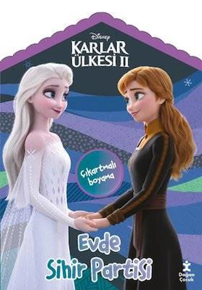 Disney Karlar Ülkesi 2 - Evde Sihir Partisi Çıkartmalı Boyama Kitabı ürün görseli