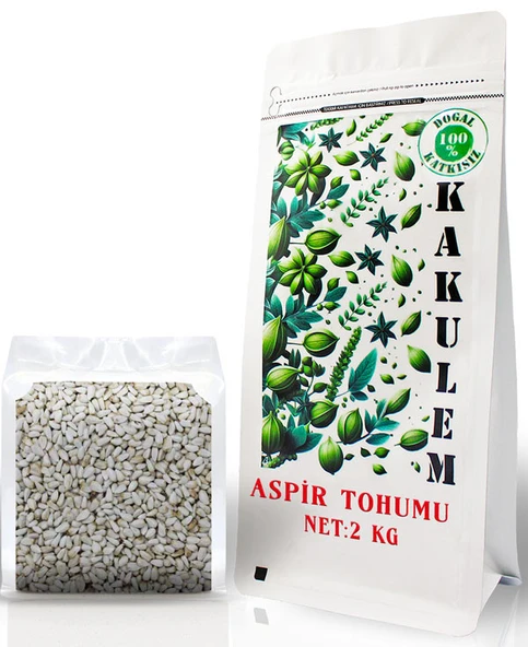 KAKUELM SERTİFİKALI Sultan Papağan Yemi Aspir Çekirdeği Tohumu 2 KG ürün görseli