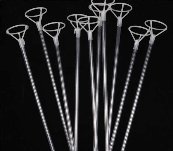 BALON ÇUBUĞU KALIN ÇUBUKLU BÜYÜK BAŞLIKLI 25 ADET - Resim 3