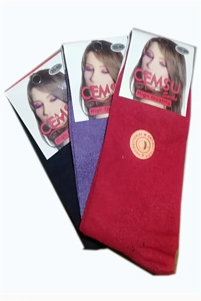 Kadın Çorap 12 Adet - Resim 2