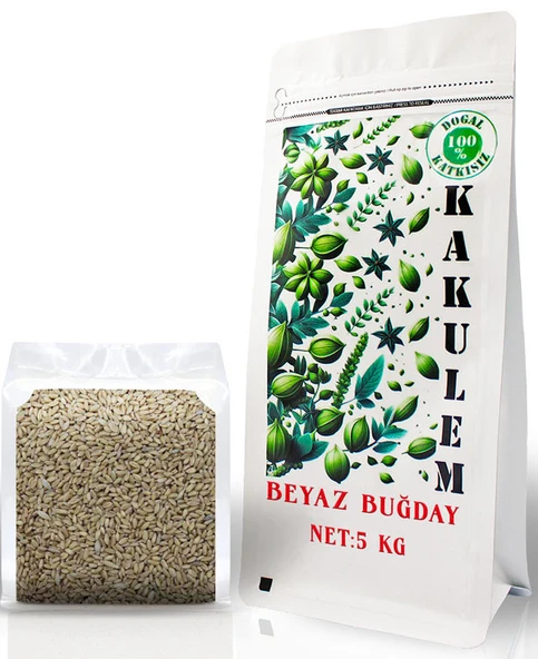 KAKULEM SERTİFİKALI Tavuk Güvercin Yemi Yemlik Beyaz Buğday 5 KG ürün görseli