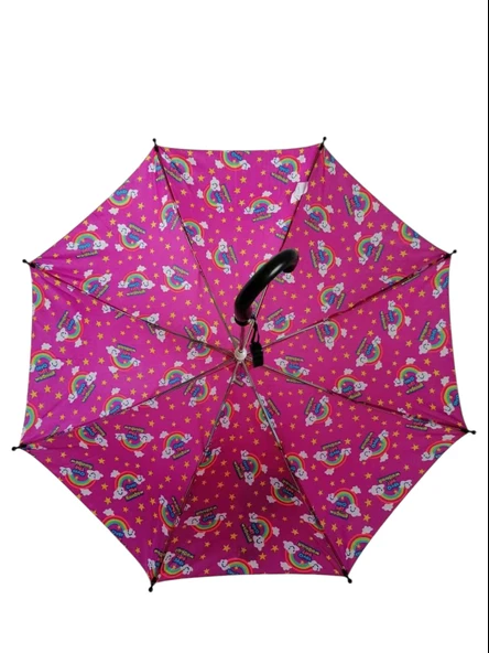 71cm Katlanır Kılıflı Düdüklü Çocuk Şemsiyesi Yağmur Kış Sonbahar RB0492 - 2