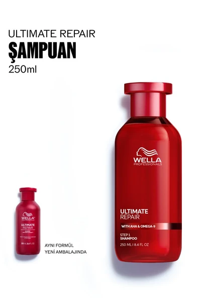 Ultimate Repair Yıpranmış Saçlar İçin Saçı Ağırlaştırmayan Şampuan 250 ML ürün görseli 1