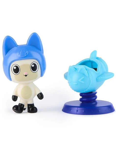 Gabbys Dollhouse Pandy Paws and Rocket Ship Figür ve Aksesuar Seti 20149929 - Resim 2