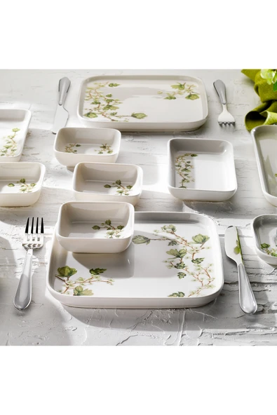 Schafer Luca Kahvaltı Takımı 32 Parça-Yeşil - Resim 2