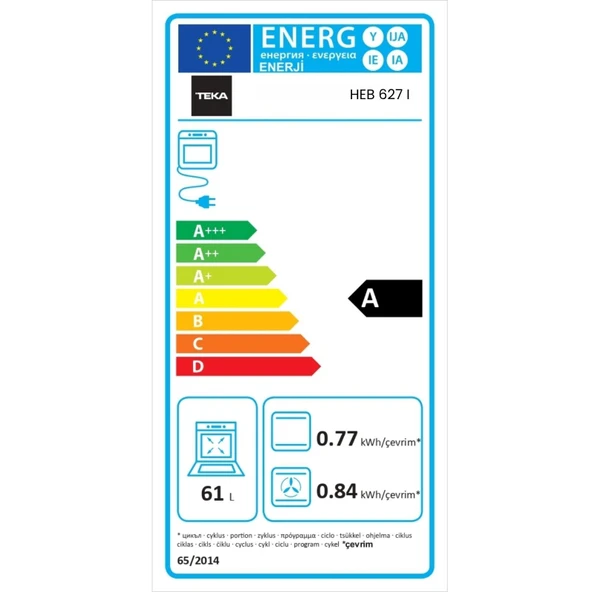 Teka HEB 627 Inox Ankastre Fırın - 3