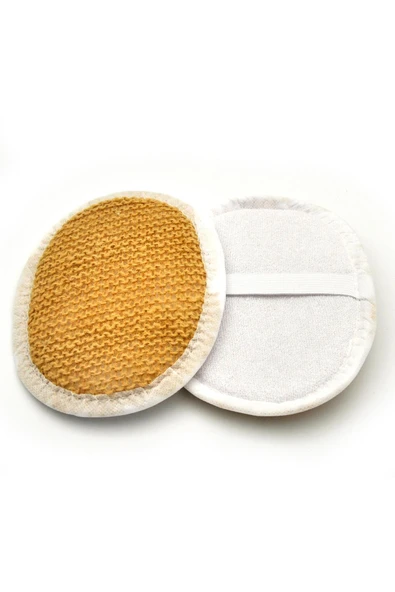 Doğal Jüt İp Banyo Lifi Hamam Vücud Kesesi 12x17 cm. - Resim 3