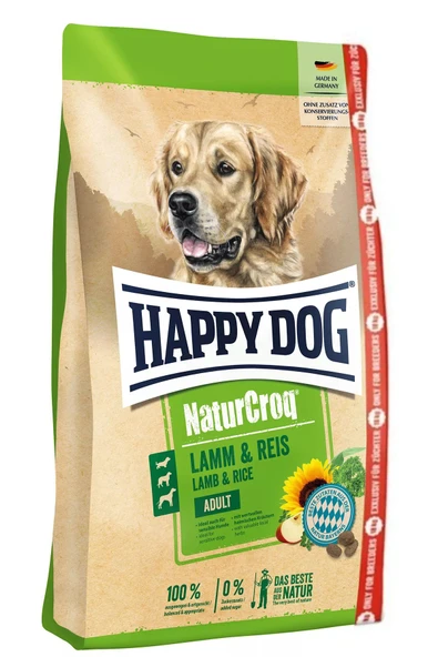 Happy Dog Naturcroq Kuzu Etli Köpek Maması 15kg + 3kg (18 KG) ürün görseli
