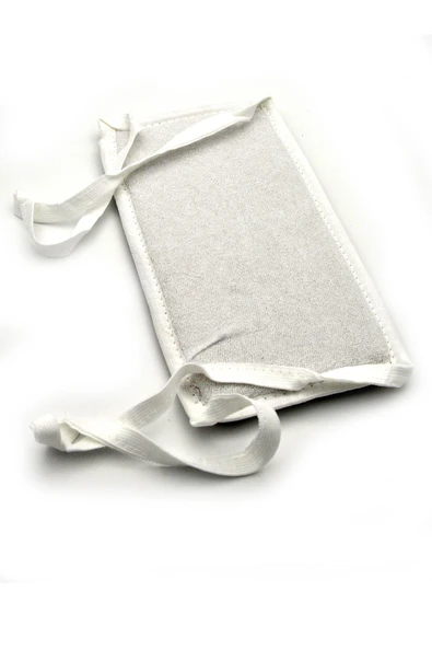 Doğal Jüt İp Banyo Sırt Lifi Hamam Sırt Kesesi 15x27 cm. - Resim 4