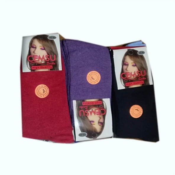 Kadın Çorap 12 Adet ürün görseli 1