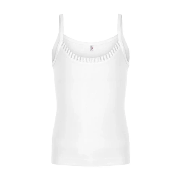 Erdem Kız Çocuk Plıseli Atlet 4052 ürün görseli