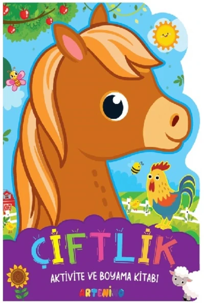 AKTİVİTE VE BOYAMA KİTABI - ÇİFTLİK ürün görseli