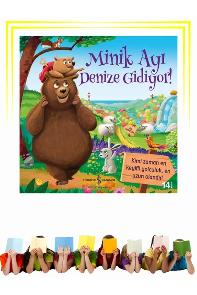 Minik Ayı Denize Gidiyor!  - Çocuk - Okul Öncesi, Çocuk - Resimli Kitaplar ürün görseli