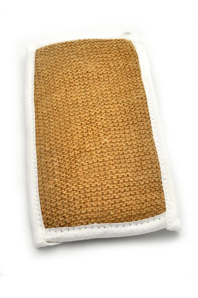 Doğal Jüt İp Banyo Sırt Lifi Hamam Sırt Kesesi 15x27 cm. ürün görseli
