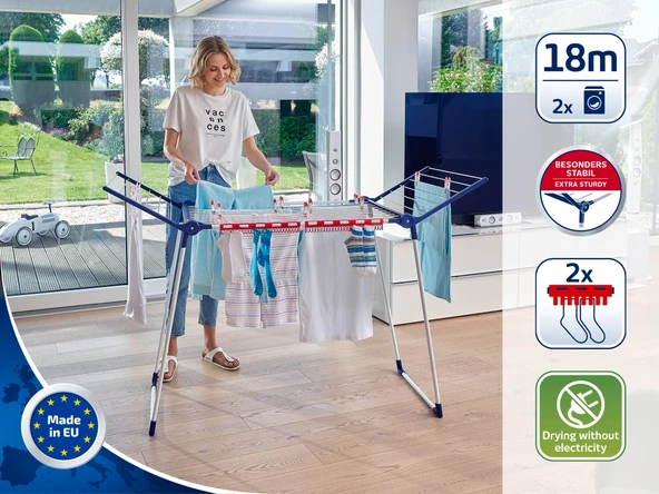 Leifheit Pegasus 180 Solid Classic Çamaşır Kurutmalık - Resim 2