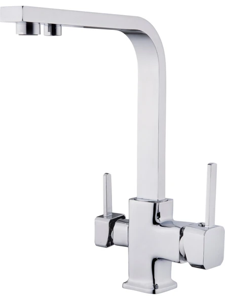 ARITMALI LÜX KARE MUTFAK EVİYE BATARYASI ürün görseli