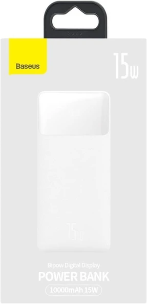 Baseus Bipow Pro Overseas Beyaz 10000 mAh Powerbank - 6