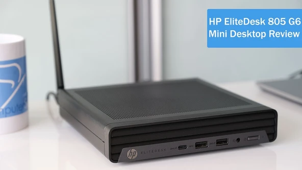 HP EliteDesk 805 G6 Mini PC Amd Ryzen 5 PRO 4650GE 256 GB SSD 8 GB RAM WiFi + Bluetooth Windows 10 Pro YENİLENMİŞ 2. EL ÜRÜN ürün görseli
