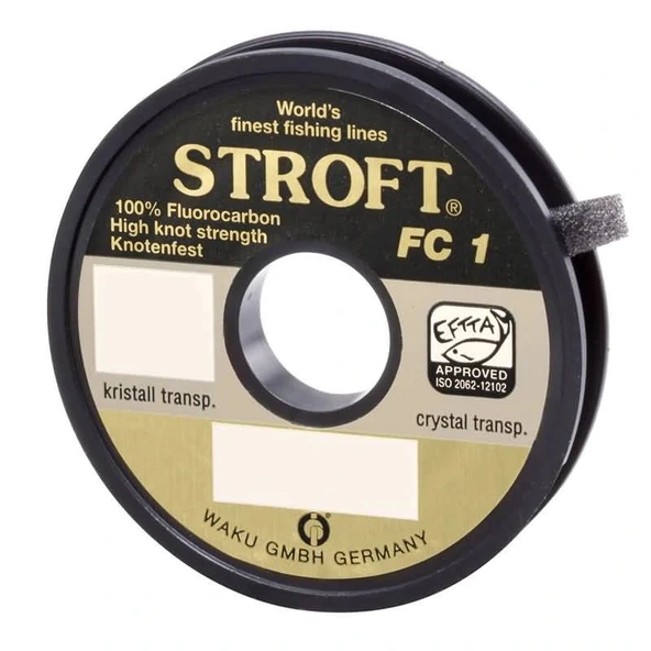 Stroft Fc1 %100 Flourocarbon Misina Alman Kalitesi 25Mt 0,30Mm ürün görseli