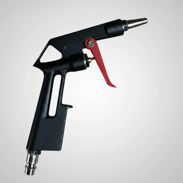 Hava Tabanca Seti 5 Parça Üfleme Temizleme Tabancası Hortum Uçlu Kompresör Aksesuar Seti - Resim 3