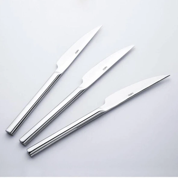 Nehir Deniz Sade 12li Yemek Bıçak Takımı ürün görseli