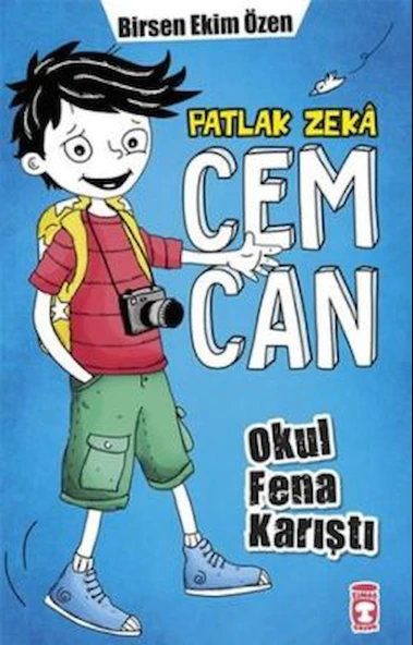 Patlak Zeka Cemcan - Okul Fena Karıştı (Fleksi Cilt) ürün görseli