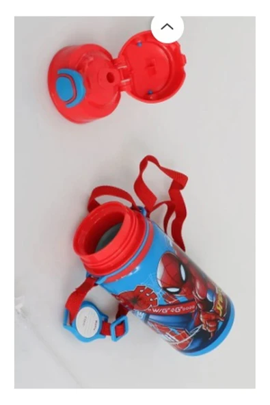 Erkek Çocuk Örümcek Adam Çelik Matara 500 ml 1 Adet Spiderman Çelik Suluk 1 Adet Lisanslı Okul Matarası - 5