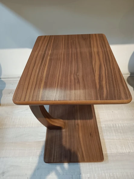 MERCANMOBİLYA Tekerlekli C Sehpa Yan sehpa Zigonsehpa Koltuksehpası - 2